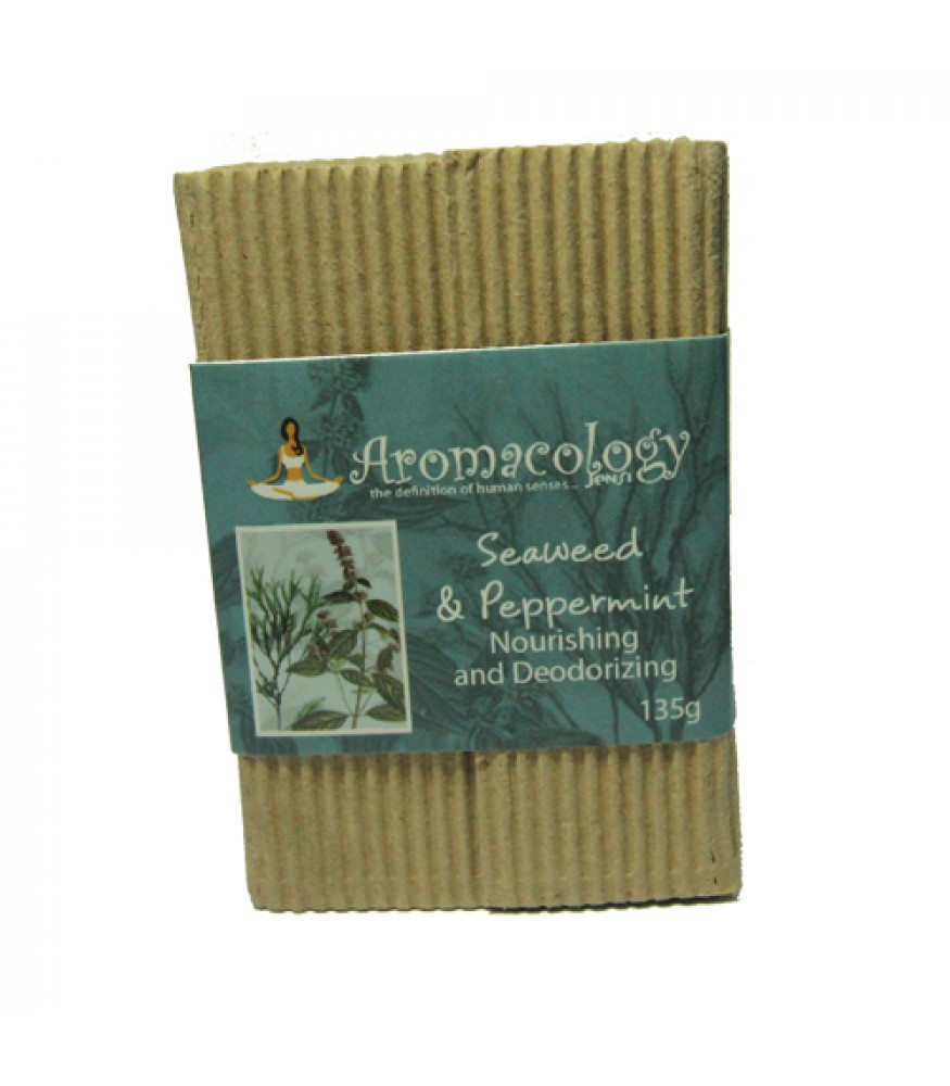 SEAWEED & PEPPERMINT BAR Nourishing and Deodorizing SEAWEED & PEPPERMINT BAR Nourishing and Deodorizing