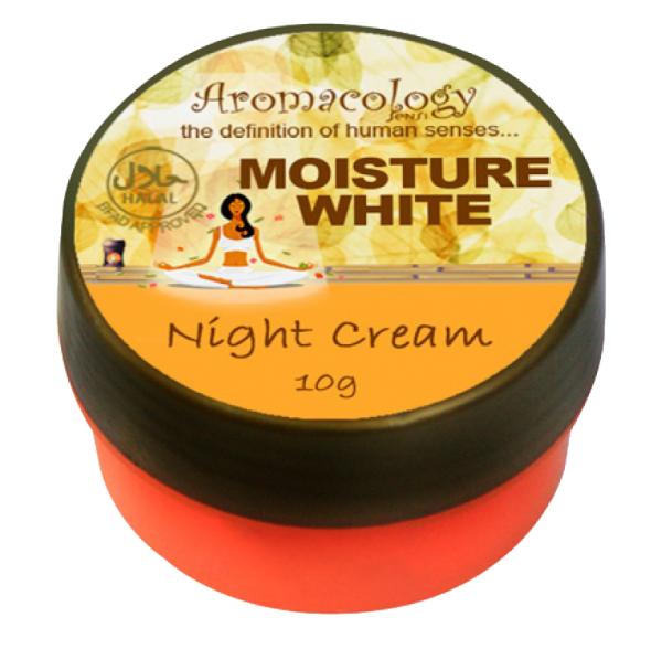 MOISTURE WHITE NIGHT CREAM 10G (FC08)